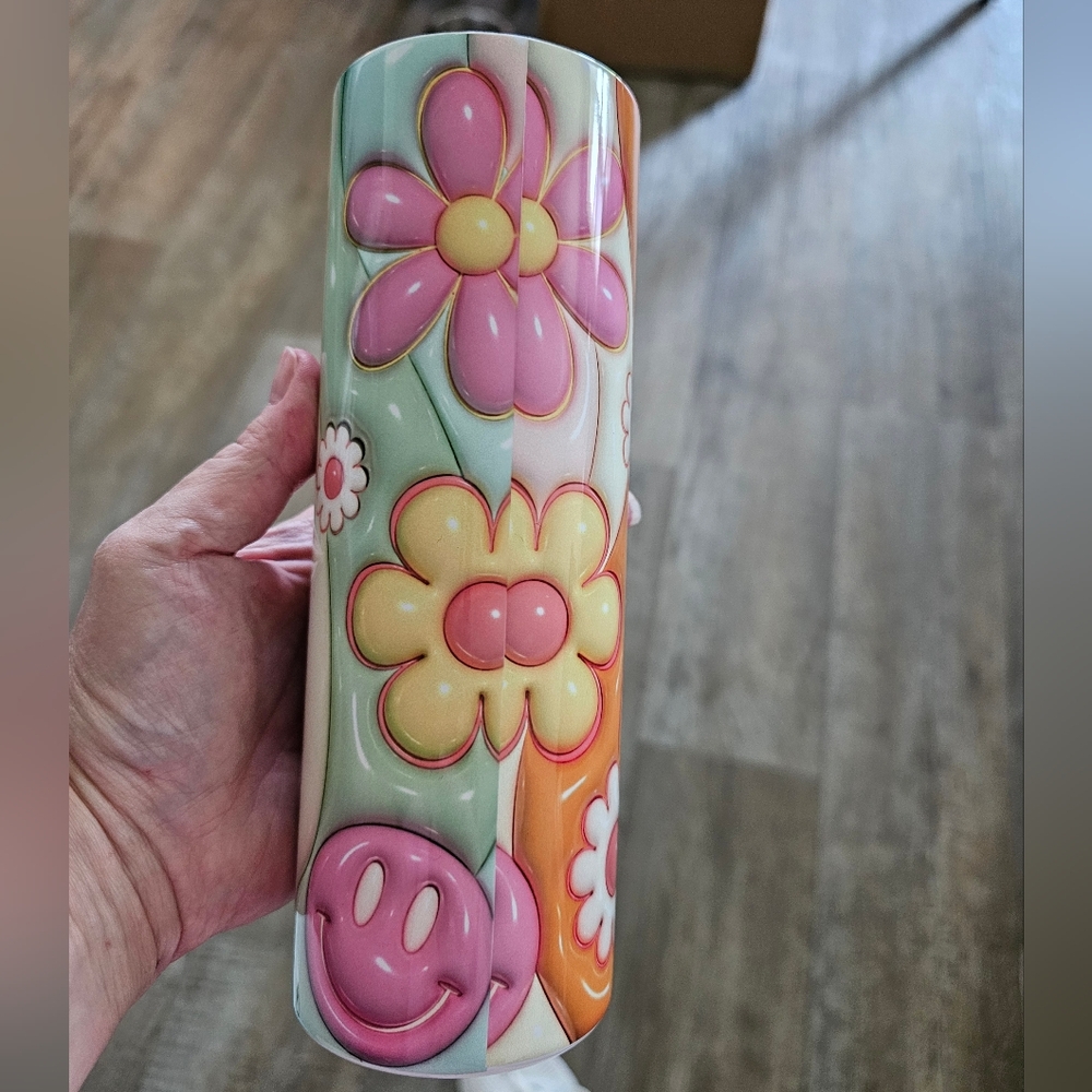 Happy Face Tumbler